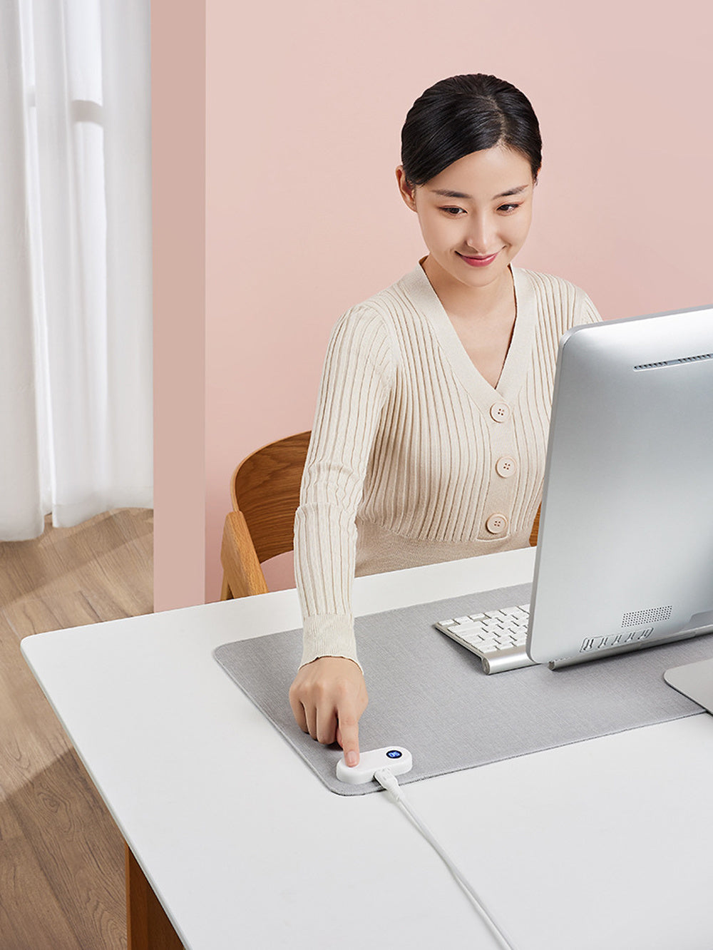 Hand Warming Table Mat Heating Mouse
