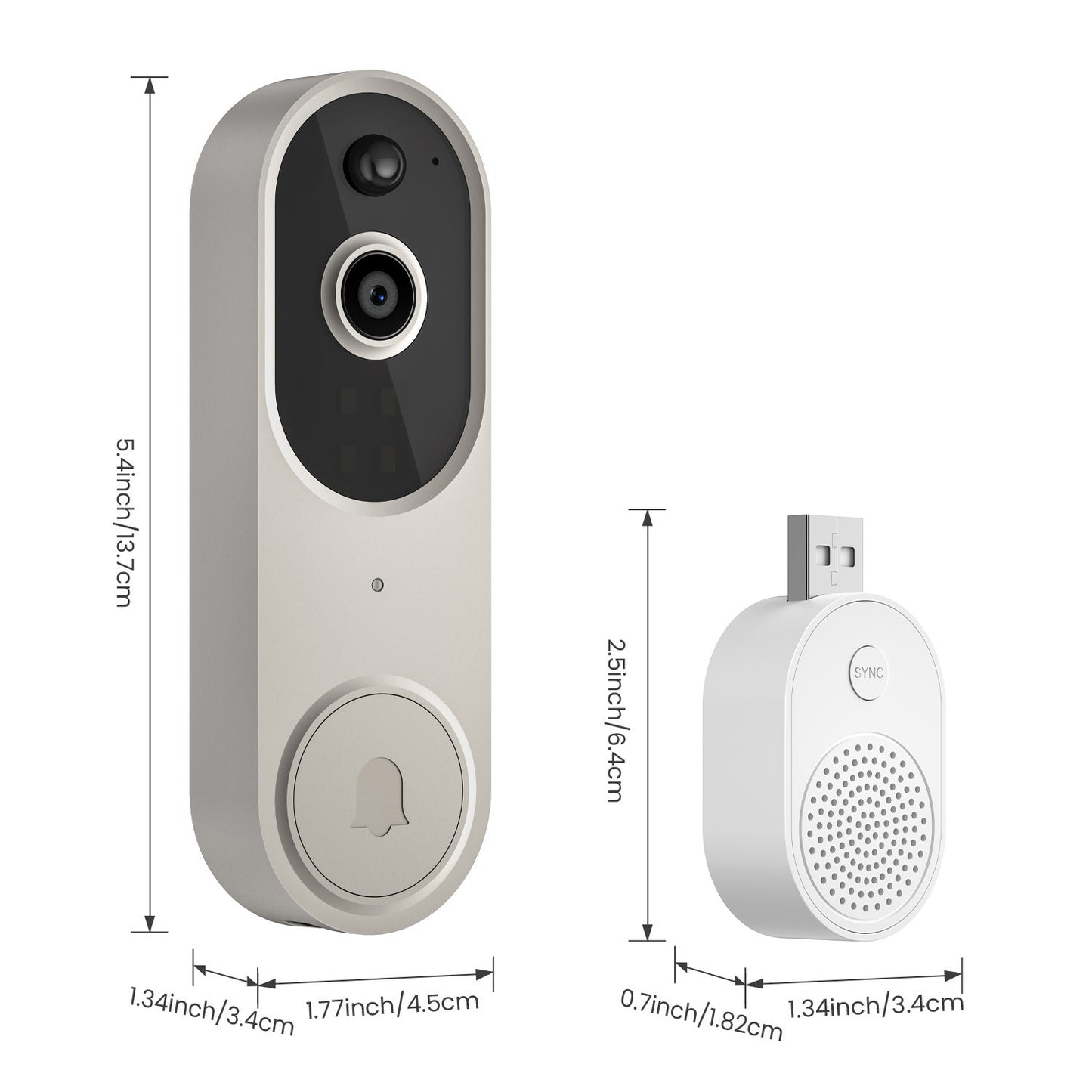 M50 Intelligent Visual Doorbell Wireless Camera