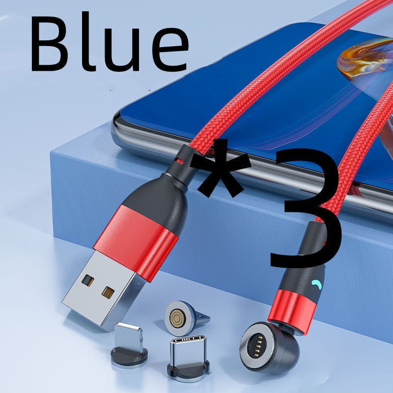 3A Fast Data & Charging Cable 3-in-1