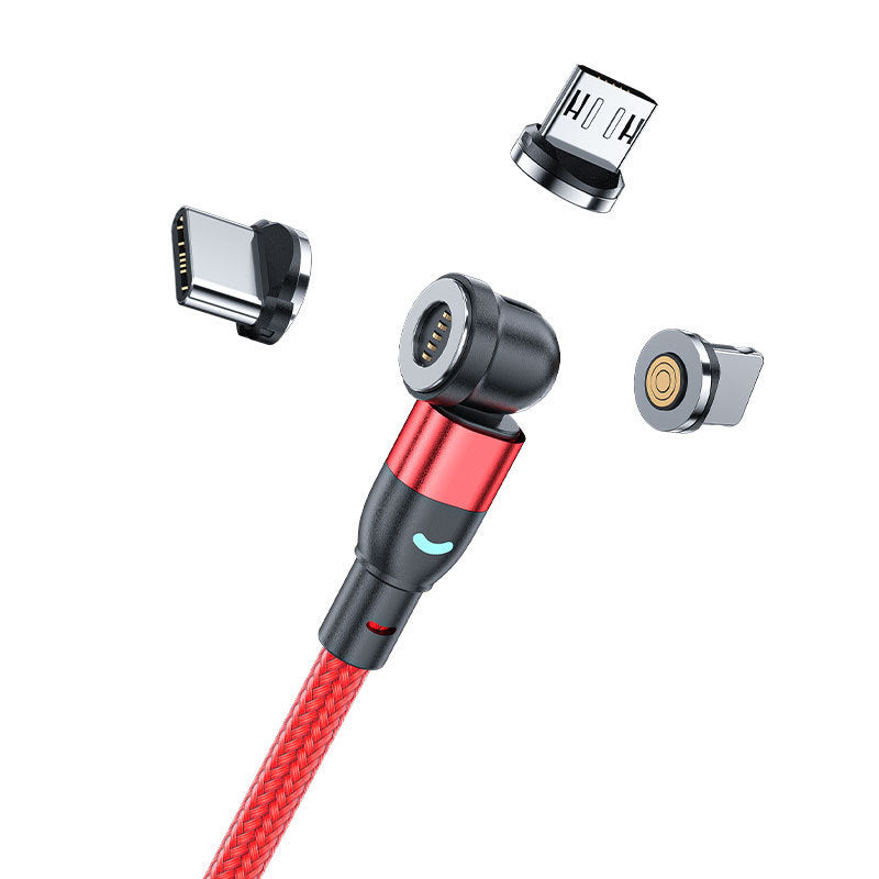 3A Fast Data & Charging Cable 3-in-1