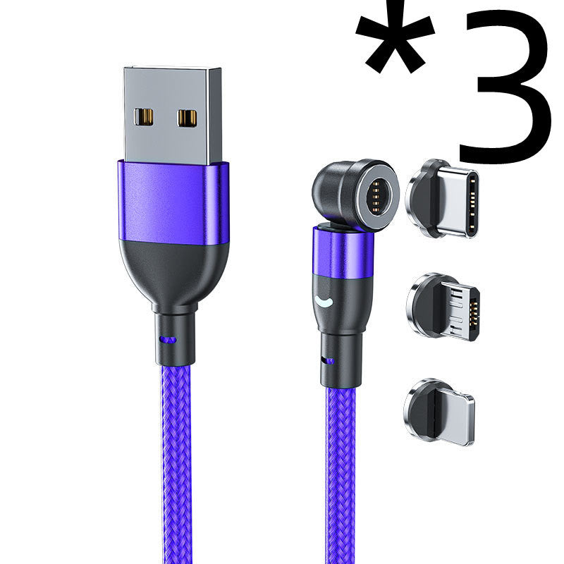 3A Fast Data & Charging Cable 3-in-1