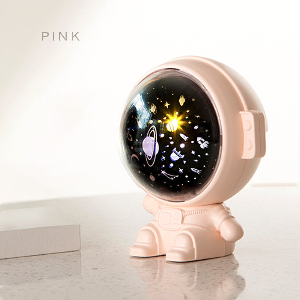 Galaxy Star Projector Night Light Astronaut Lamp