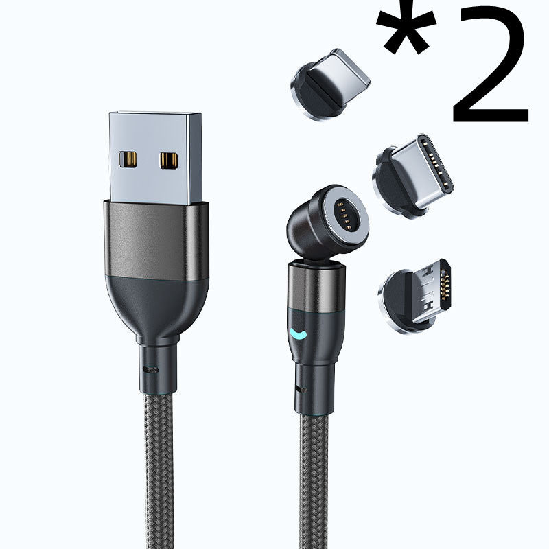 3A Fast Data & Charging Cable 3-in-1