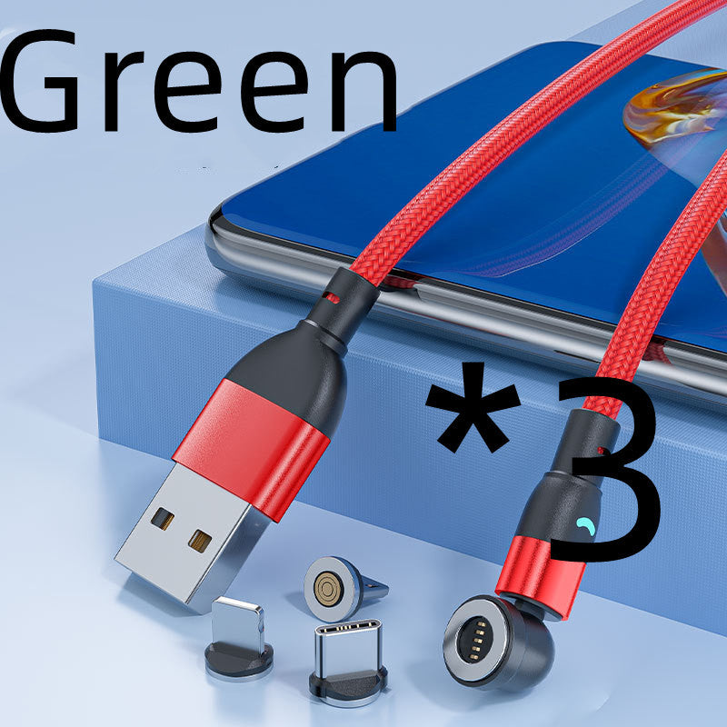 3A Fast Data & Charging Cable 3-in-1