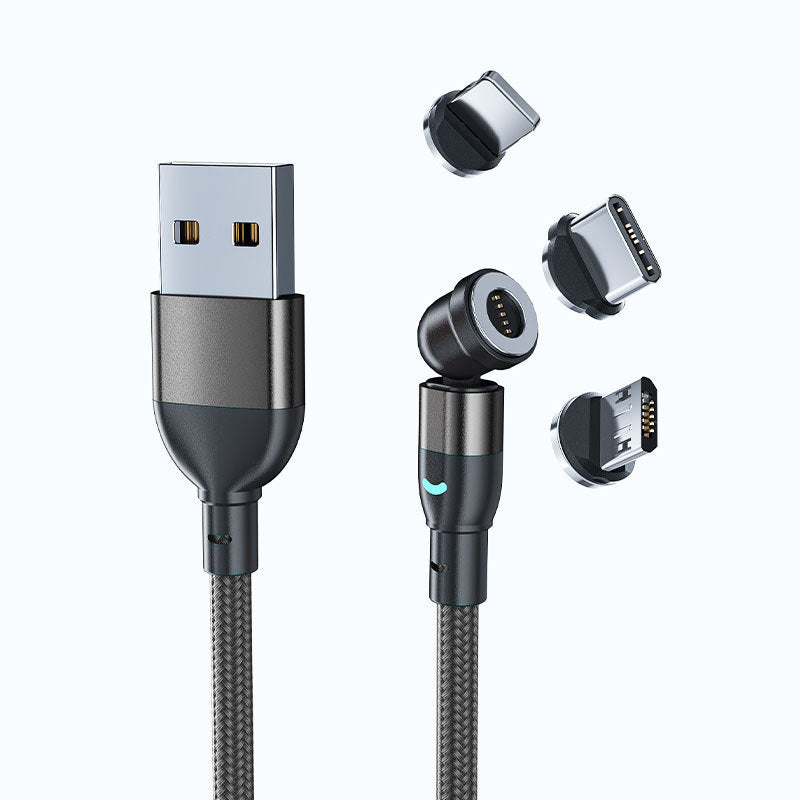 3A Fast Data & Charging Cable 3-in-1