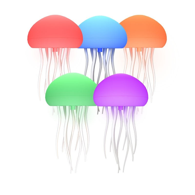 LED Jellyfish Night Light Portable Lamp