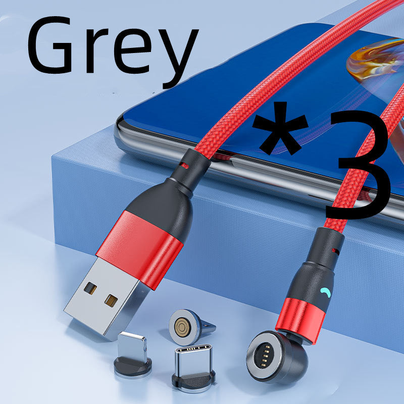 3A Fast Data & Charging Cable 3-in-1