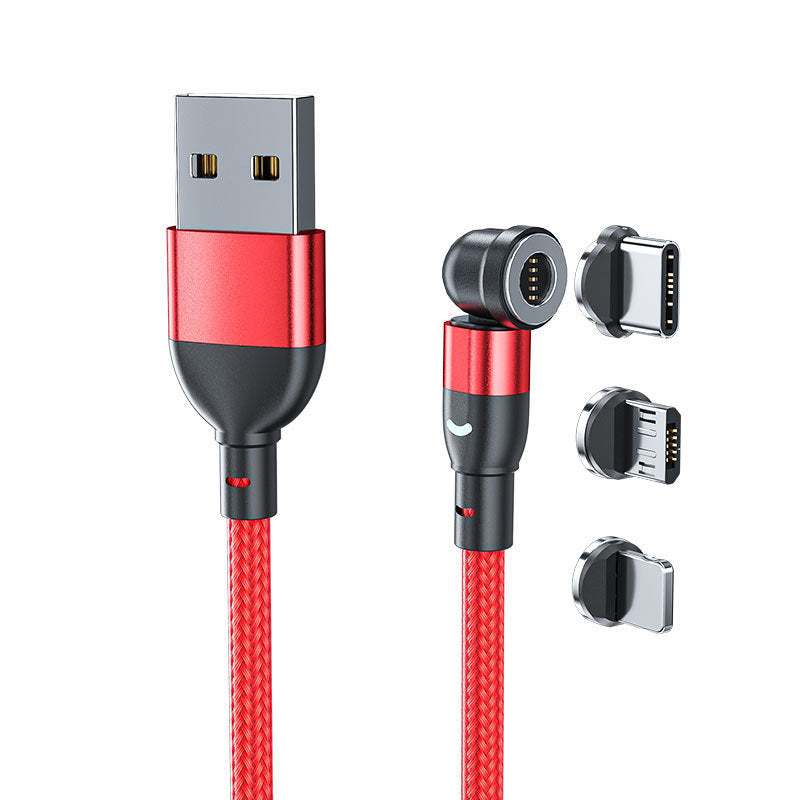 3A Fast Data & Charging Cable 3-in-1