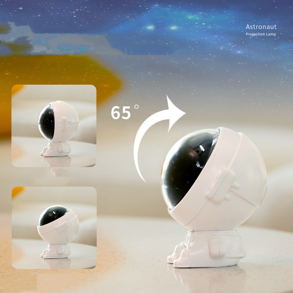 Galaxy Star Projector Night Light Astronaut Lamp