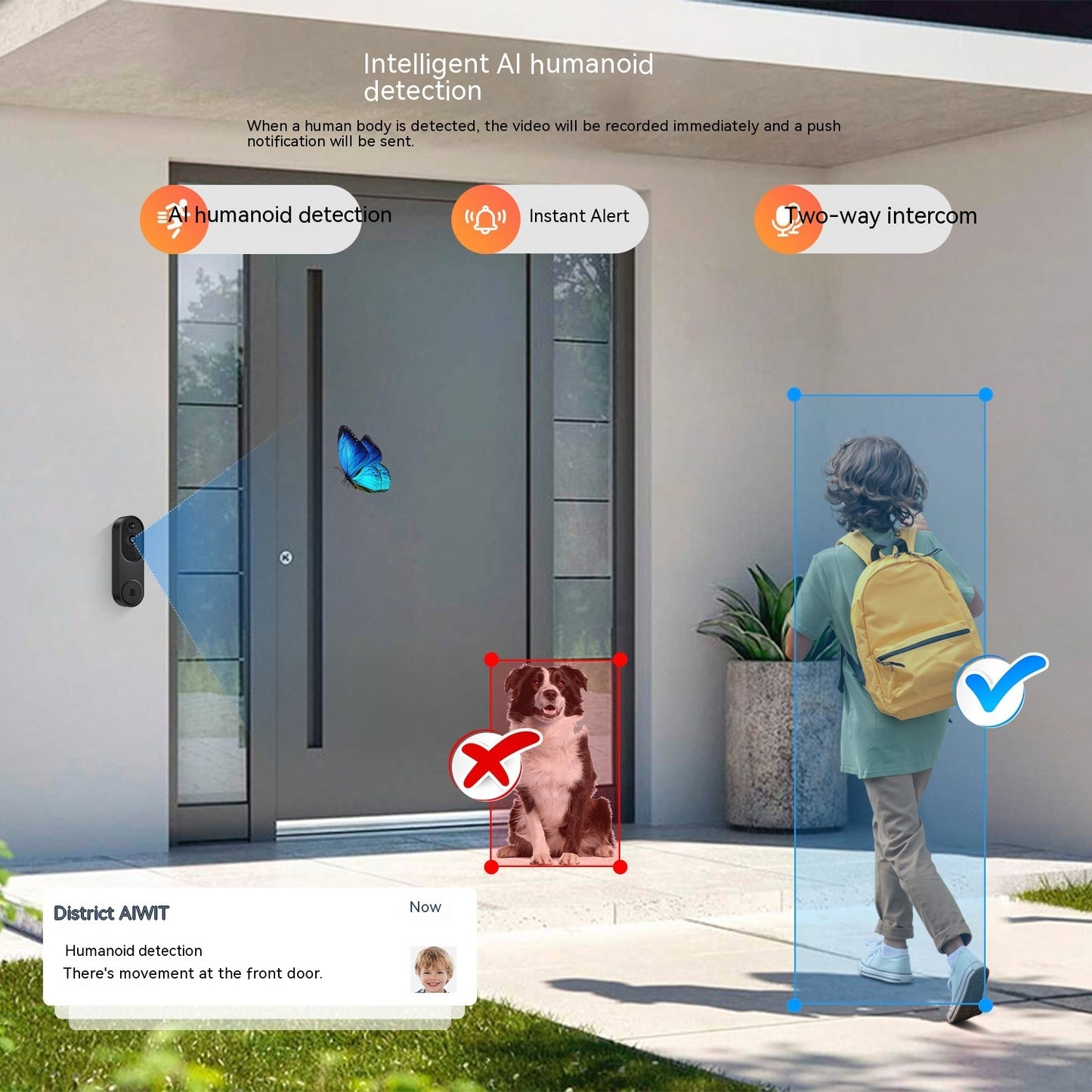 M50 Intelligent Visual Doorbell Wireless Camera