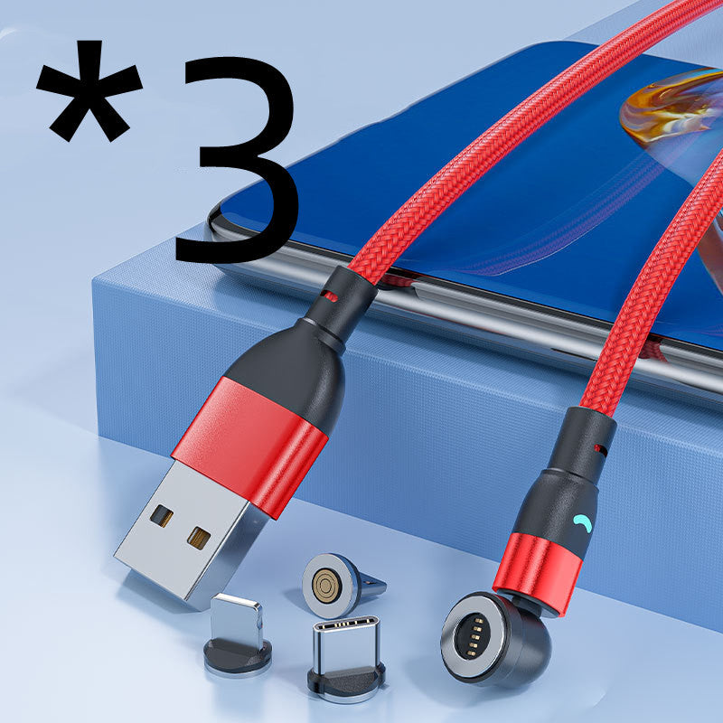 3A Fast Data & Charging Cable 3-in-1