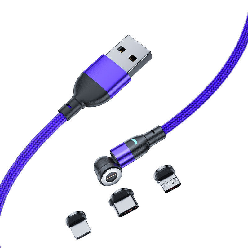3A Fast Data & Charging Cable 3-in-1