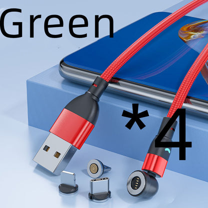 3A Fast Data & Charging Cable 3-in-1