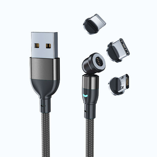 3A Fast Data & Charging Cable 3-in-1