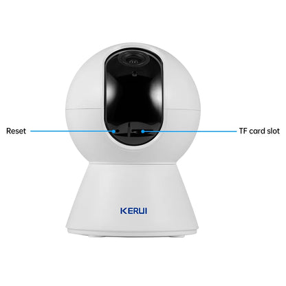 KERUI 5MP 8MP 4K HD Tuya Smart Mini WiFi IP Camera Indoo