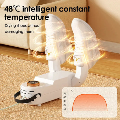 Shoe Dryer Intelligent Timer Adjustable Dryer