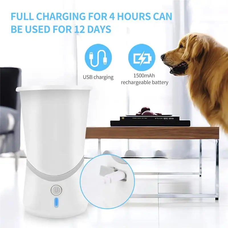 Automatic Dog Paws Cleaner Pet Foot Washer Cup