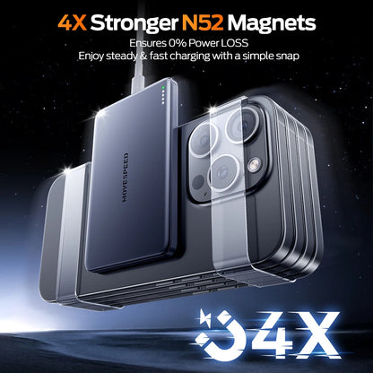 S10 10000mAh Magnetic Power Bank Fast Charge