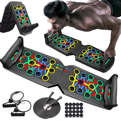 Portable Multifunctional Push-up Bar Foldable Fitness