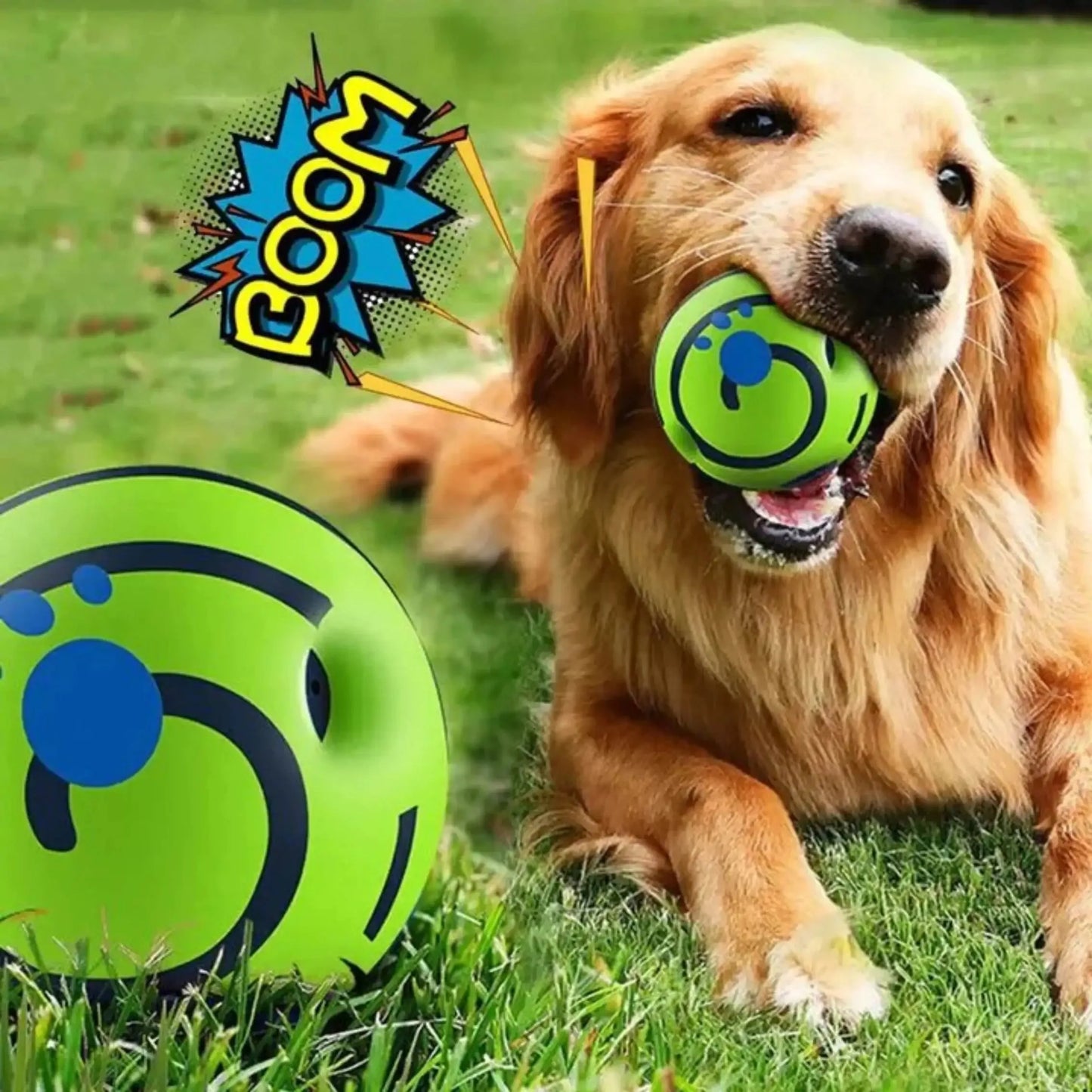 Wobble Wag Giggle Glow Ball Interactive Dog Toy