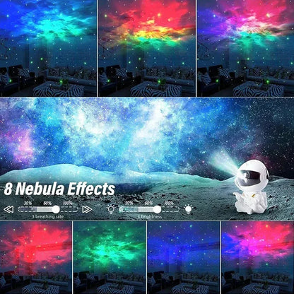 Astronaut Galaxy Star Projector Night Light