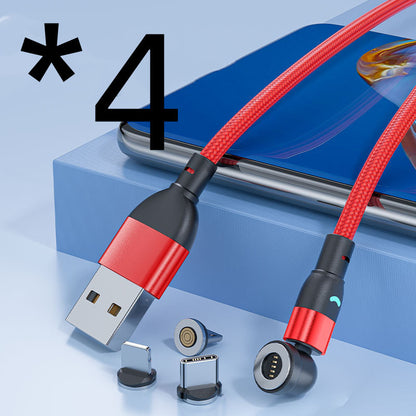 3A Fast Data & Charging Cable 3-in-1