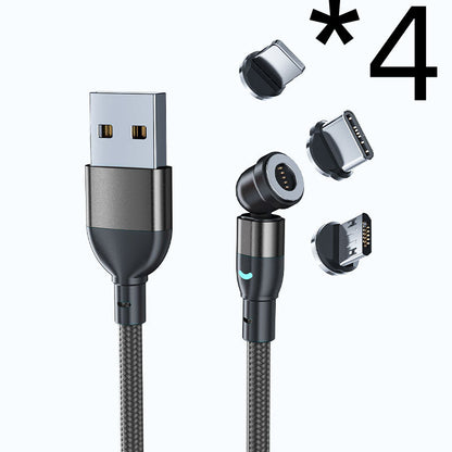 3A Fast Data & Charging Cable 3-in-1